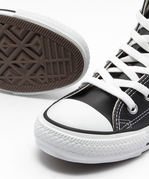 CONVERSE(コンバース)の「converse コンバース LEATHER ALL STAR HI レザー オールスター ハイ BLACK(スニーカー・メンズ・ブラック・7h/8/5h/9/5/4h/6h/3/11h/7/4/8h/9h/3h/10h/6)」の5枚目の写真