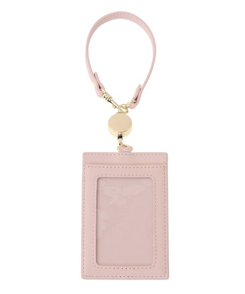 Maison de FLEUR(メゾンドフルール)の「リール付きビジューリボンパスケース(パスケース・レディース・ピンク系その他3/ピンク/ブラック・FREE)」の12枚目の写真