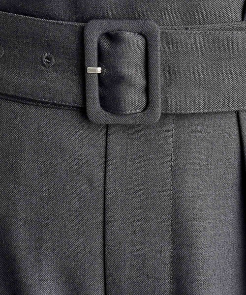 grove（グローブ）の「◆くるみバックルワイドパンツ（その他パンツ・レディース・ダークグレー/ブラック・01/02/03/04/05）」の8枚目の写真