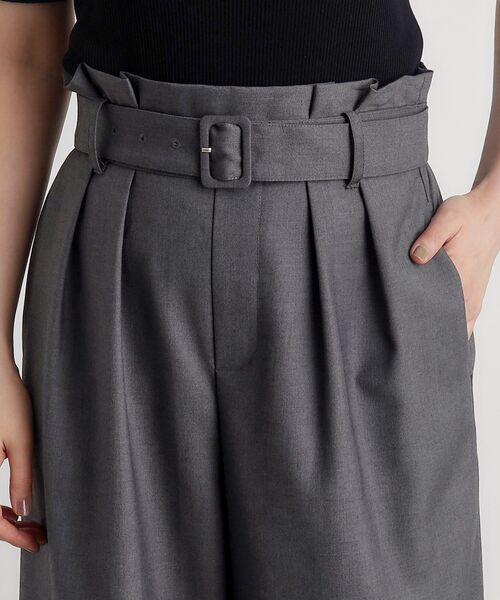 grove（グローブ）の「◆くるみバックルワイドパンツ（その他パンツ・レディース・ダークグレー/ブラック・01/02/03/04/05）」の17枚目の写真