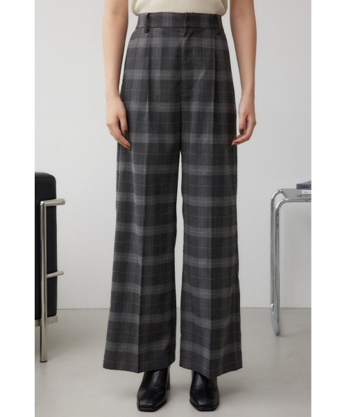 AZUL by moussy(アズールバイマウジー)の「ビスチェセットパンツ(スラックス・レディース・ブラック/グレー/ブラック系その他・SMALL/MEDIUM)」の14枚目の写真