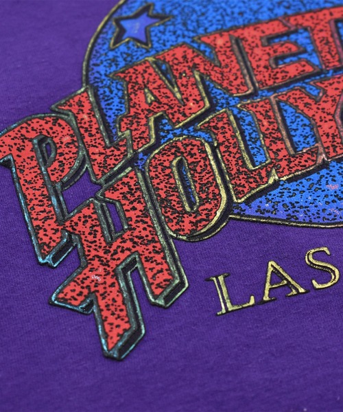 VINTAGE(ヴィンテージ)の「【ヴィンテージ古着】90’s PLANET HOLLYWOOD ロゴ Tシャツ(Tシャツ/カットソー・メンズ・パープル・X-LARGE)」の6枚目の写真