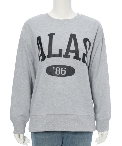 Edit Sheen（エディットシーン）の「ロゴプリントスウェット（スウェット・レディース・チャコールグレー/ブラック/ライトグレー・M）」の21枚目の写真