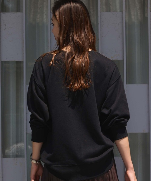 Edit Sheen（エディットシーン）の「ロゴプリントスウェット（スウェット・レディース・チャコールグレー/ブラック/ライトグレー・M）」の8枚目の写真