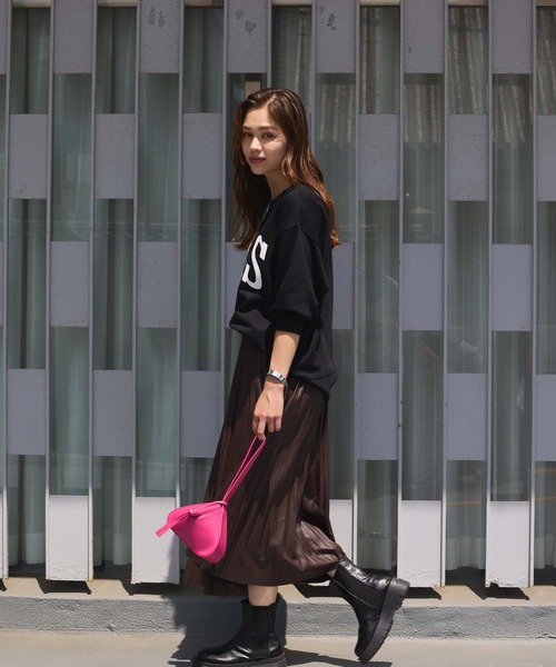 Edit Sheen（エディットシーン）の「ロゴプリントスウェット（スウェット・レディース・チャコールグレー/ブラック/ライトグレー・M）」の10枚目の写真