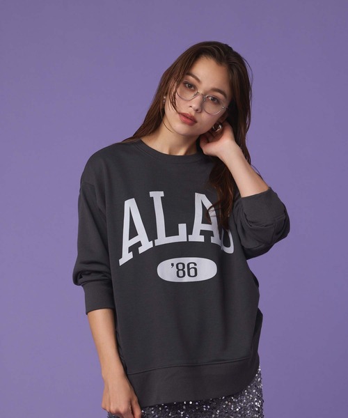 Edit Sheen（エディットシーン）の「ロゴプリントスウェット（スウェット・レディース・チャコールグレー/ブラック/ライトグレー・M）」の15枚目の写真