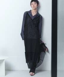 CODE A | CODE A｜tulle lace cami dress(ワンピース)