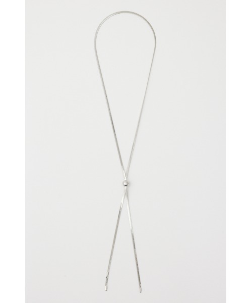 SLY（スライ）の「SNAKE CHAIN N/C スネーク チェーン ネックレス（ネックレス・レディース・シルバー/ゴールド・FREE）」の2枚目の写真