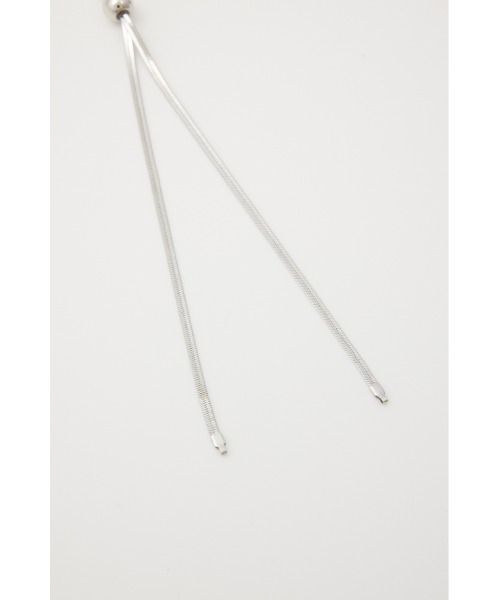 SLY（スライ）の「SNAKE CHAIN N/C スネーク チェーン ネックレス（ネックレス・レディース・シルバー/ゴールド・FREE）」の5枚目の写真