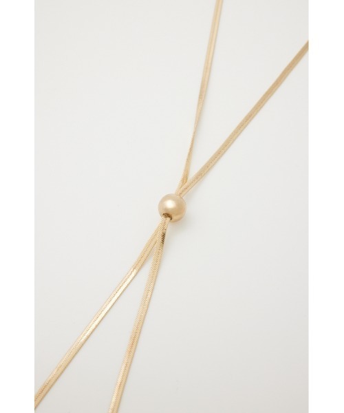 SLY（スライ）の「SNAKE CHAIN N/C スネーク チェーン ネックレス（ネックレス・レディース・シルバー/ゴールド・FREE）」の8枚目の写真