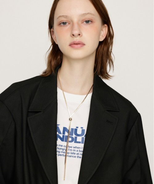 SLY（スライ）の「SNAKE CHAIN N/C スネーク チェーン ネックレス（ネックレス・レディース・シルバー/ゴールド・FREE）」の10枚目の写真