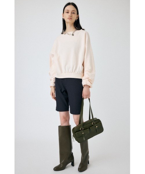 MOUSSY(マウジー)の「OFF SHOULDER スウェット(スウェット・レディース・ホワイト/ライトブラック/ライトピンク・FREE)」の13枚目の写真