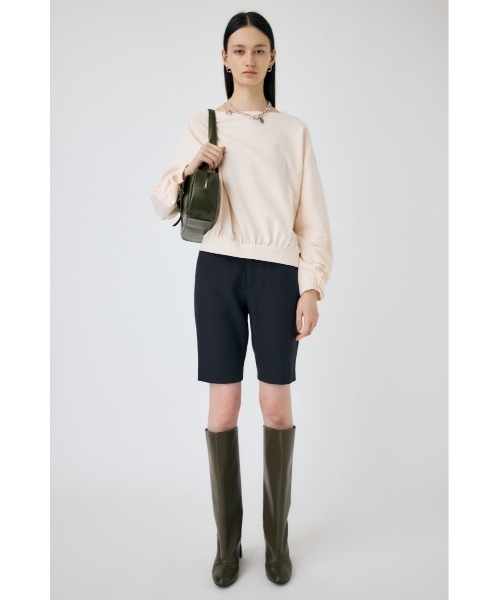 MOUSSY(マウジー)の「OFF SHOULDER スウェット(スウェット・レディース・ホワイト/ライトブラック/ライトピンク・FREE)」の14枚目の写真