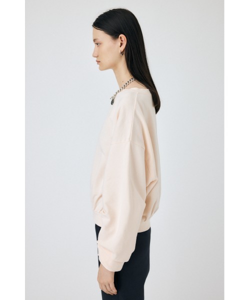 MOUSSY(マウジー)の「OFF SHOULDER スウェット(スウェット・レディース・ホワイト/ライトブラック/ライトピンク・FREE)」の17枚目の写真