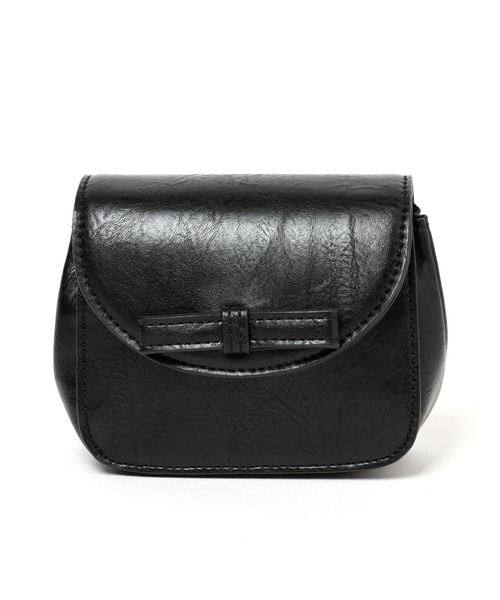 Heather(ヘザー)の「リボンミニショルダーBAG 203237(ショルダーバッグ・レディース・ブラック/シルバー/レッド・ONE SIZE)」の14枚目の写真