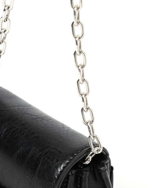 Heather(ヘザー)の「リボンミニショルダーBAG 203237(ショルダーバッグ・レディース・ブラック/シルバー/レッド・ONE SIZE)」の17枚目の写真