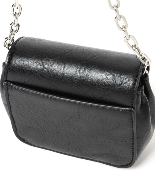 Heather(ヘザー)の「リボンミニショルダーBAG 203237(ショルダーバッグ・レディース・ブラック/シルバー/レッド・ONE SIZE)」の7枚目の写真