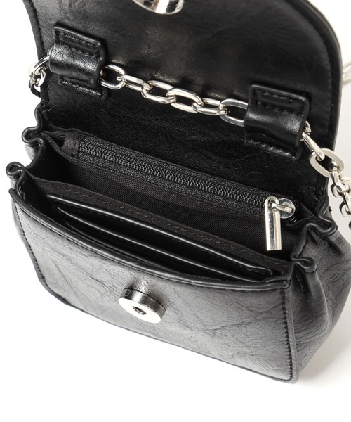 セール】リボンミニショルダーBAG 203237（ショルダーバッグ