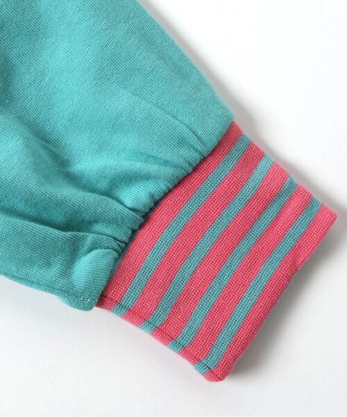 BREEZE（ブリーズ）の「ラグランPOPロンT（Tシャツ/カットソー・キッズ・グリーン/ネイビー・140/90/100/110/120/80/130）」の8枚目の写真