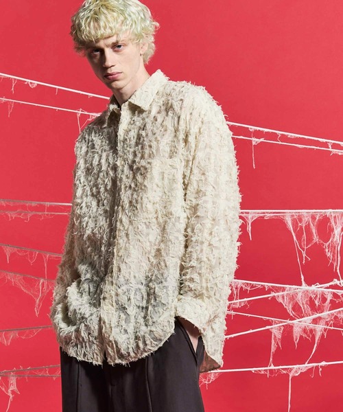 限定10着MAISON SPECIAL プライムオーバーレギュラーカラーシャツ UNISEX》【Limited Edition】Prime-Over Regular Collar Shirt