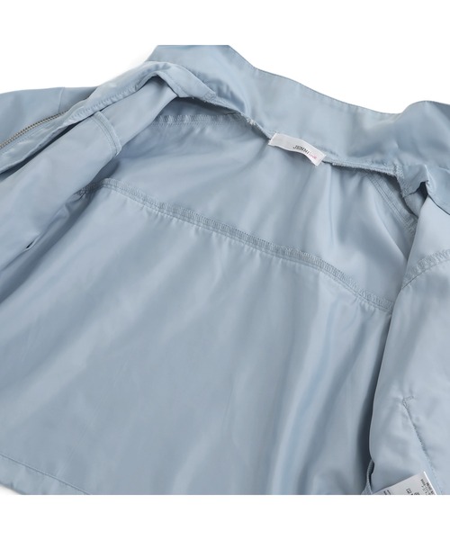 JENNI love（ジェニィラブ）の「【セットアップ対応】パイピングスタンドカラーブルゾン（ブルゾン・キッズ・サックスブルー/ブラック/オフホワイト・130cm/140cm/150cm/160cm）」の13枚目の写真