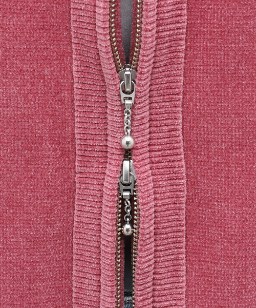 DAIRIKU（ダイリク）の「DAIRIKU Needle Punch Ska Knit Vest K-3（その他アウター・メンズ・ピンク/ブラック・MEDIUM）」の13枚目の写真