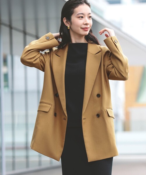 BEAMS F ／ウールダブルブレスト 美品 秋冬 BEAMS F ／ウールダブル