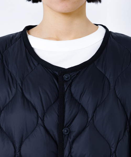 TAION(タイオン)の「【TAION】 オーバーサイズ ダウン ロングジャケット(ダウンジャケット/コート・レディース・モスグリーン/ブラック/グレイッシュベージュ・S)」の13枚目の写真