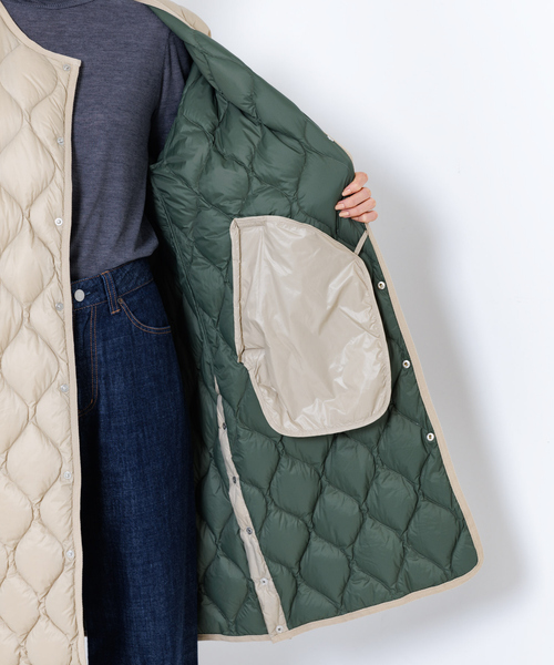 TAION（タイオン）の「【TAION】 オーバーサイズ ダウン ロング