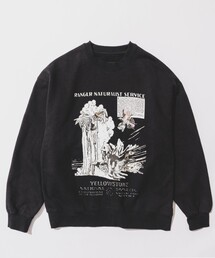 BEAMS T | BLACK SMOKER RECORDS × KOSUKE KAWAMURA / SWEAT CREWNECK①(スウェット)