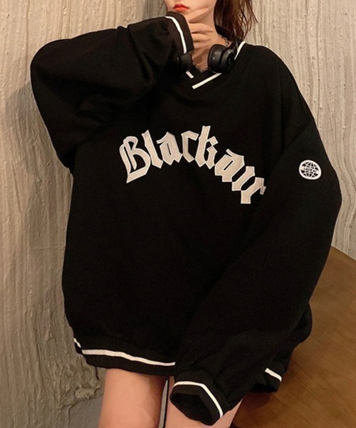 ソフト Vネック スウェットシャツ　トレーナー 1437416_23324269_k1.jpg