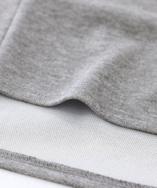 n'OrLABEL(ノアールレーベル)の「カフススリット微起毛カットソー(Tシャツ/カットソー・レディース・ボルドー/杢グレー/ブラック・1/2)」の13枚目の写真