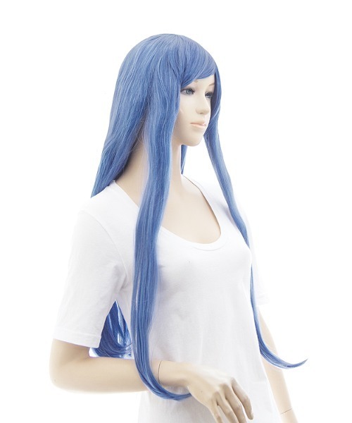 swallowtail（スワロウテイル）の「ロングストレート 77cmフルウィッグ（ウィッグ・レディース・グリーン系その他4/ブルー/パープル系その他3/オレンジ系その他/シルバー/グリーン系その他/グリーン系その他2/グリーン系その他3/ブルー系その他/ピンク系その他2/ブラック/グレー系その他/ブラウン系その他/イエロー系その他/ピンク系その他/ゴールド系/ブルー系その他3/ホワイト/ホワイト系その他/ベージュ系その他/パープル系その他/パープル系その他2/レッド/オレンジ系その他2/ピンク系その他3/イエロー系その他2・FREE）」の12枚目の写真