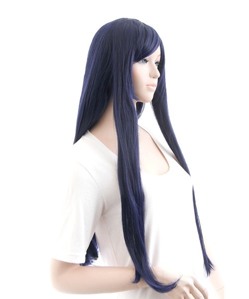 swallowtail（スワロウテイル）の「ロングストレート 77cmフルウィッグ（ウィッグ・レディース・グリーン系その他4/ブルー/パープル系その他3/オレンジ系その他/シルバー/グリーン系その他/グリーン系その他2/グリーン系その他3/ブルー系その他/ピンク系その他2/ブラック/グレー系その他/ブラウン系その他/イエロー系その他/ピンク系その他/ゴールド系/ブルー系その他3/ホワイト/ホワイト系その他/ベージュ系その他/パープル系その他/パープル系その他2/レッド/オレンジ系その他2/ピンク系その他3/イエロー系その他2・FREE）」の11枚目の写真