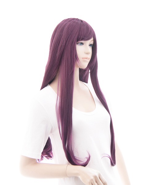 swallowtail（スワロウテイル）の「ロングストレート 77cmフルウィッグ（ウィッグ・レディース・グリーン系その他4/ブルー/パープル系その他3/オレンジ系その他/シルバー/グリーン系その他/グリーン系その他2/グリーン系その他3/ブルー系その他/ピンク系その他2/ブラック/グレー系その他/ブラウン系その他/イエロー系その他/ピンク系その他/ゴールド系/ブルー系その他3/ホワイト/ホワイト系その他/ベージュ系その他/パープル系その他/パープル系その他2/レッド/オレンジ系その他2/ピンク系その他3/イエロー系その他2・FREE）」の15枚目の写真