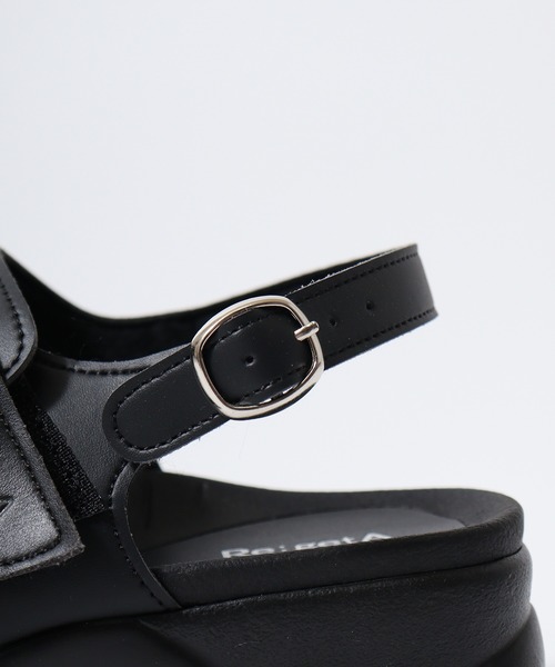 Re:getA(リゲッタ)の「Re:getA オフィスサンダル ローリングサンダル RW1001(サンダル・レディース・ブラック・L/LL/S/M)」の4枚目の写真