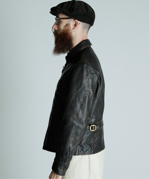 Schott SPORTS LEATHER JACKETスポーツレザージャケット SPORTS LEATHER JACKET/スポーツレザー ジャケット | Schott