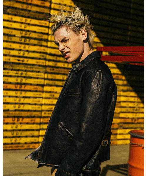 Schott/ショット/SPORTS LEATHER JACKET/スポーツ レザー