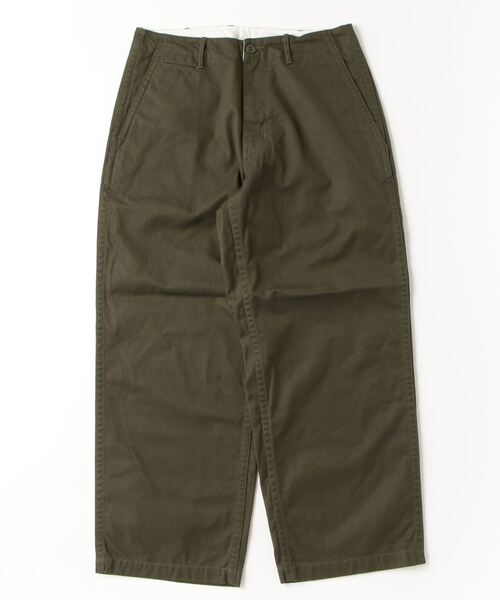 Sanca（サンカ）の「【Sanca】サンカ / CHINO TROUSERS WIDE FIT（チノパンツ・メンズ・ブラック/モカ/オリーブ・2/3/1）」の3枚目の写真