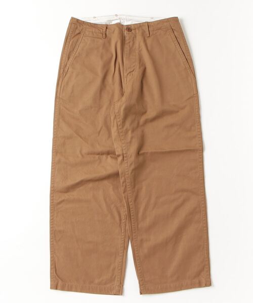Sanca（サンカ）の「【Sanca】サンカ / CHINO TROUSERS WIDE FIT（チノパンツ・メンズ・ブラック/モカ/オリーブ・2/3/1）」の2枚目の写真