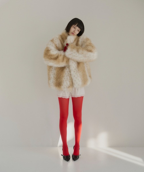 haek（ハク）の「fur coat/ファーコート haek SELECT（その他アウター