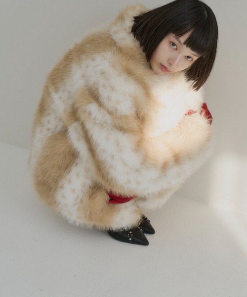 haek（ハク）の「fur coat/ファーコート haek SELECT（その他アウター