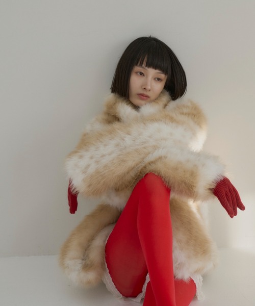 haek（ハク）の「fur coat/ファーコート haek SELECT（その他アウター