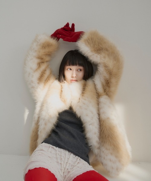 haek（ハク）の「fur coat/ファーコート haek SELECT（その他アウター