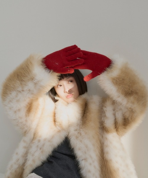 haek（ハク）の「fur coat/ファーコート haek SELECT（その他アウター