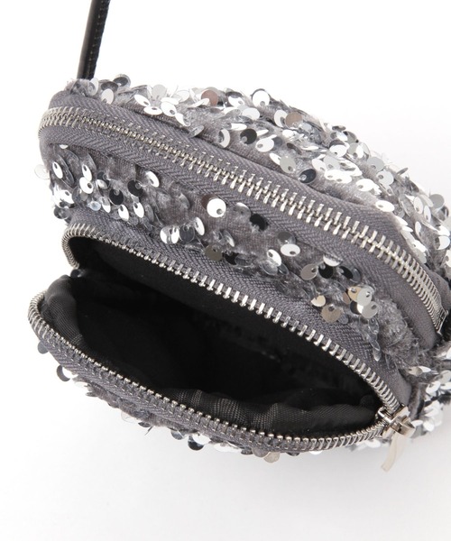 niko and...（ニコアンド）の「オリジナルお財布スパンコールショルダーバッグ（ショルダーバッグ・レディース・マルチ/シルバー/グリーン・0）」の8枚目の写真