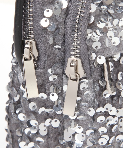 niko and...（ニコアンド）の「オリジナルお財布スパンコールショルダーバッグ（ショルダーバッグ・レディース・マルチ/シルバー/グリーン・0）」の9枚目の写真