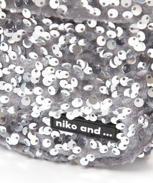 niko and...（ニコアンド）の「オリジナルお財布スパンコールショルダーバッグ（ショルダーバッグ・レディース・マルチ/シルバー/グリーン・0）」の10枚目の写真