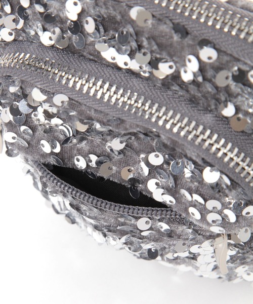 niko and...（ニコアンド）の「オリジナルお財布スパンコールショルダーバッグ（ショルダーバッグ・レディース・マルチ/シルバー/グリーン・0）」の11枚目の写真