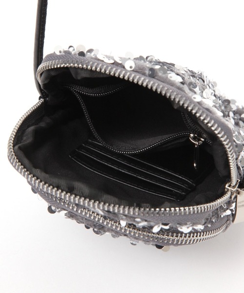 niko and...（ニコアンド）の「オリジナルお財布スパンコールショルダーバッグ（ショルダーバッグ・レディース・マルチ/シルバー/グリーン・0）」の13枚目の写真